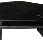 Couch Bench 4-0x0-2x1-5 AP Jet Black Seat 3-6x1-0x0-2.5; (2) Legs 0-5x1-8x2-0