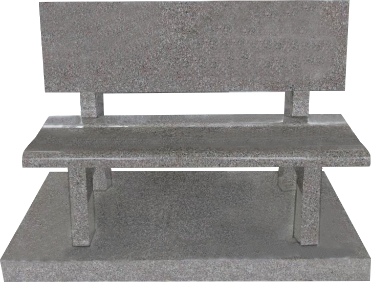 BEN183APIPR.png Park Bench 4-0x1-2x0-2 AP Imperial Rose Back 4-0x0-2x1-2; (2) Legs 1-8x0-2.5x2-6 - Image 1