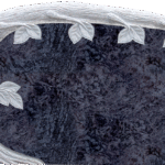 Broken Tree 3-6x0-8x2-4 Polish 2 with carving Bahama Blue