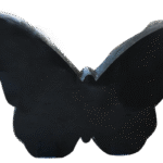 Butterfly contour as shown 3-0x0-6x2-0 P2/BRP Jet Black