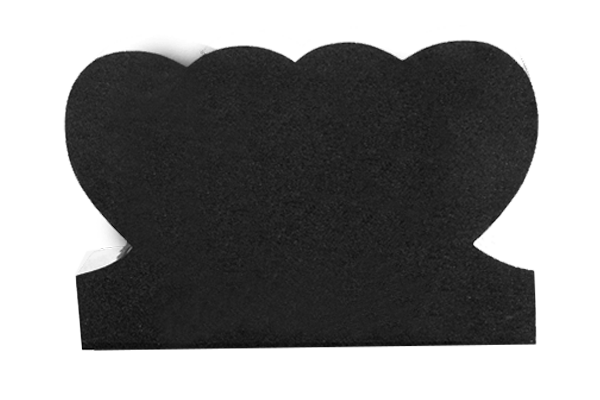 HRT020APDCG.png Double Heart 3-0x0-6x2-0 AP Dark Cloud Grey Contour Only - Image 1