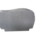 Special Serptop w/ Chamfers 3-0x0-6x2-0 P5 China Barre Grey Chamfers on Front Only, Checks on Bottom