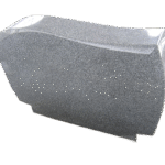 Special Serptop w/ Chamfers 3-6x0-8x2-4 China barre Grey Chamfers on Front Only, Checks on Bottom