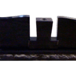 Wing Monument Set - AP Jet Black, 7-0x1-0x0-6 Base PFT/BRP/2" PM; (2) Half Serp Wings 2-0x0-6x1-10; Plinth 1-10x0-8x0-6 Taper Vase 0-8x0-6x0-10 w/ Core & Drain Hole