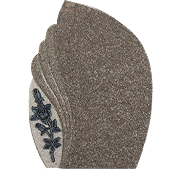 Design 18012 Rounds & Rose 2-6x0-6x3-6 AP Imperial Rose Sawn Panel w/ Raised Carved Rose w/ Antique Finish Stippled Rounds