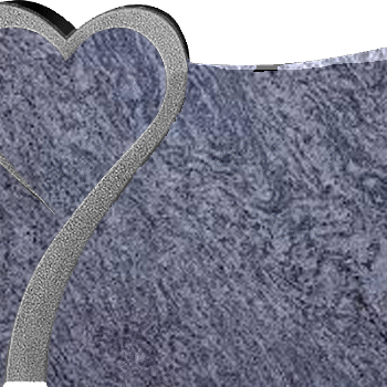 Design 33628 Stippled Heart 4-6x0-8x2-6 Bahama Blue AP back flat polish