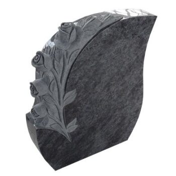 Tear Drop w/ carved Roses 2-6x0-6x3-0 AP Bahama Blue