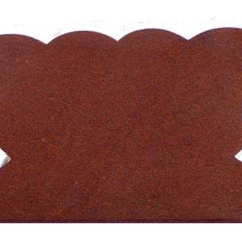 * Double Heart 4-0x0-6x2-4 AP India Red Contour Only